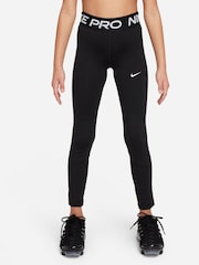 Nike Black Pro Dri-FIT Period Leak Protection Leggings - Image 1 of 4
