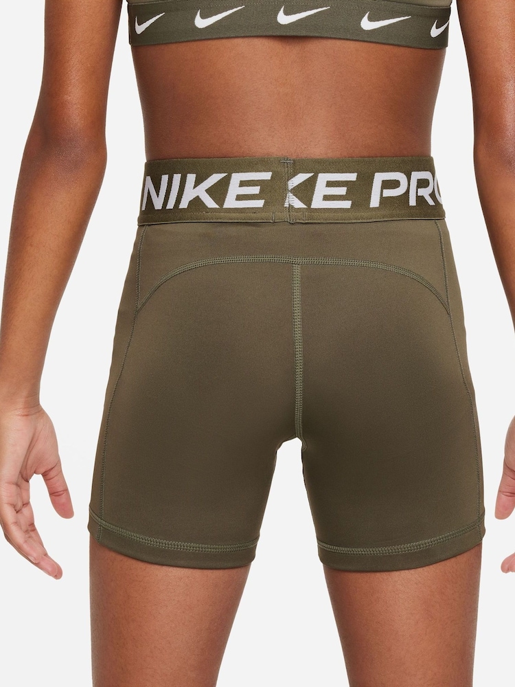 Коричневый - Шорты для защиты от протечек Nike Pro 3 Inch Period - Image 2 of 5