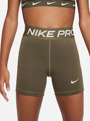 Коричневый - Шорты для защиты от протечек Nike Pro 3 Inch Period - Image 3 of 5