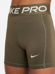 Коричневый - Шорты для защиты от протечек Nike Pro 3 Inch Period - Image 4 of 5