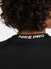 Nike Black Pro Dri-FIT Long-Sleeve T-Shirt - Image 5 of 5