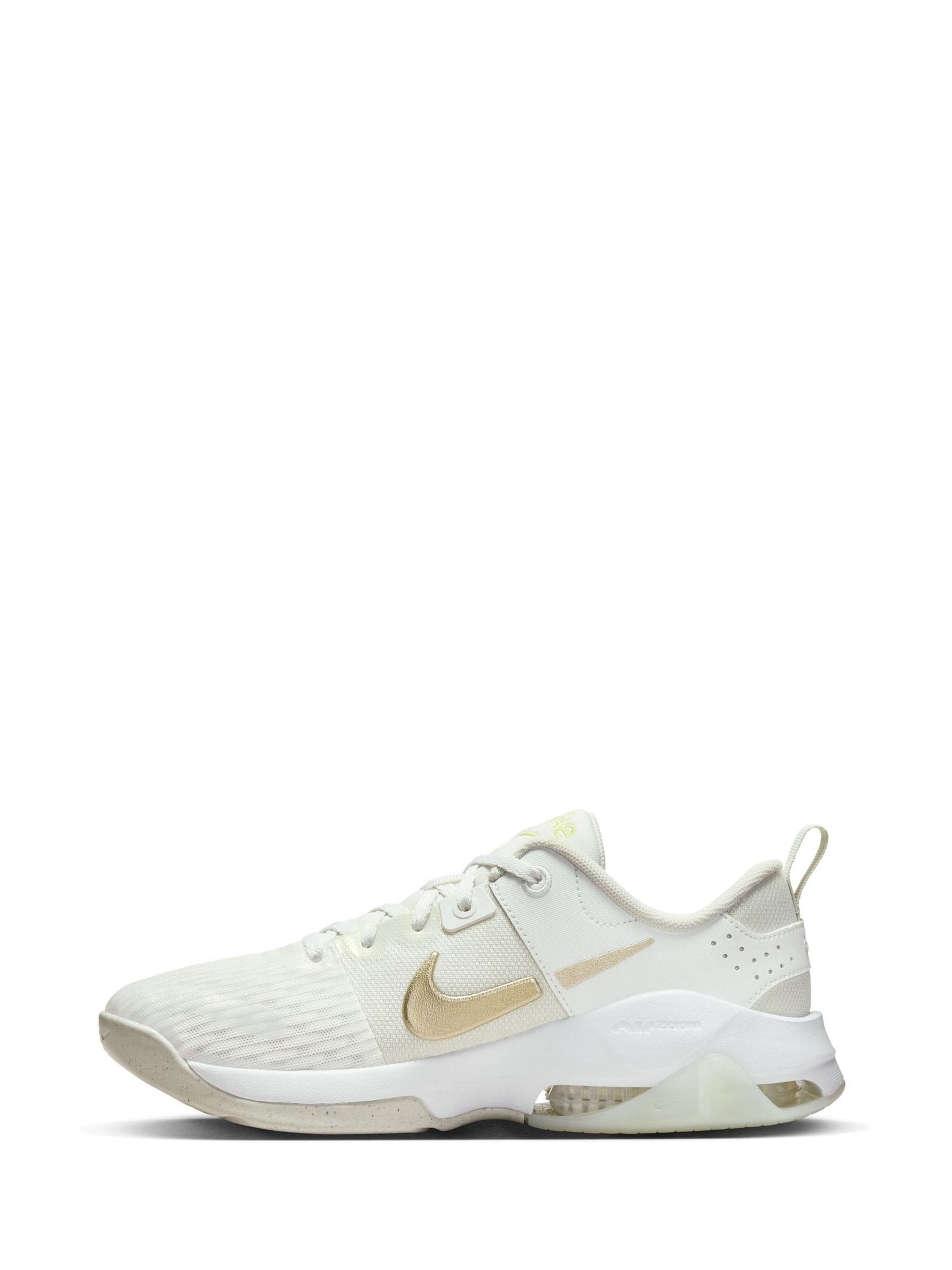 Buy Nike White Gold Zoom Bella 6 Gym Trainers from Next Poland