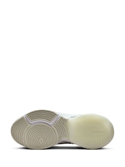 Nike White/Gold Zoom Bella 6 Gym Trainers - Image 9 of 11
