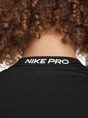 Nike Black Pro Dri-FIT Long Sleeve Base Layer T-Shirt - Image 6 of 8