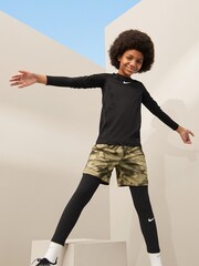 Nike Black Pro Dri-FIT Long Sleeve Base Layer T-Shirt - Image 7 of 8