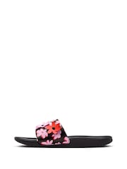 Nike Black Junior/Youth Kawa Flower Sliders - Image 4 of 8