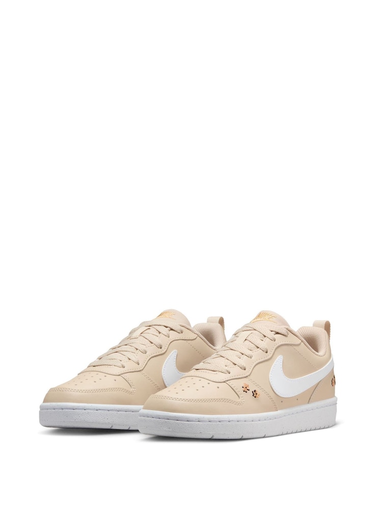 Nike Neutral Youth Court Borough Low Recraft Trainers - Image 3 of 11
