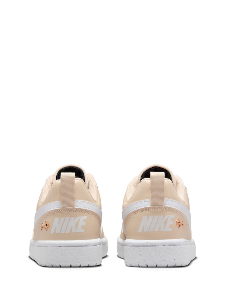 Nike Neutral Youth Court Borough Low Recraft Trainers - Image 4 of 11