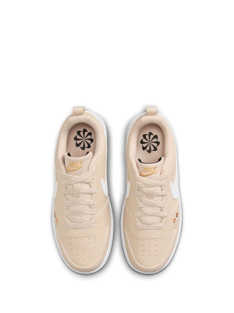 Nike Neutral Youth Court Borough Low Recraft Trainers - Image 7 of 11