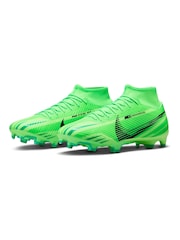 Nike Barely Green/Gold Adults Zoom Superfly 9 Academy Multi Ground Football Boots - Image 4 of 10