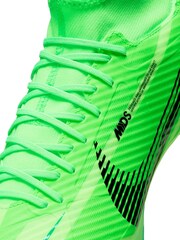 Nike Barely Green/Gold Adults Zoom Superfly 9 Academy Multi Ground Football Boots - Image 8 of 10