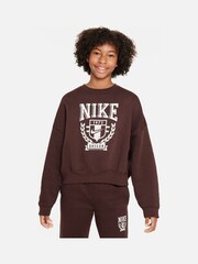 Nike Brown Trend Crew Neck T-Shirt - Image 1 of 4
