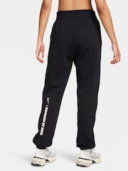 Nike Black Swoosh Logo Joggers - Image 2 of 7