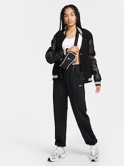 Nike Black Swoosh Logo Joggers - Image 3 of 7