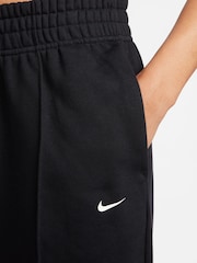 Nike Black Swoosh Logo Joggers - Image 4 of 7