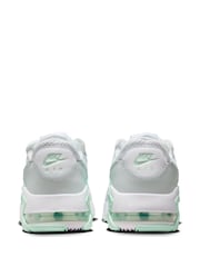 Nike White/ Green Air Max Excee Trainers - Image 7 of 8