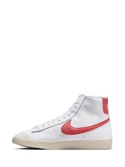 Белый/красный - Кроссовки Nike Blazer Mid  - Image 3 of 13