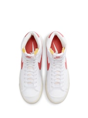 Белый/красный - Кроссовки Nike Blazer Mid  - Image 5 of 13