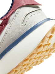 Off White/Roșu - Nike Phoenix Waffle Trainers - Image 11 of 12
