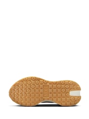 Off White/Roșu - Nike Phoenix Waffle Trainers - Image 10 of 12