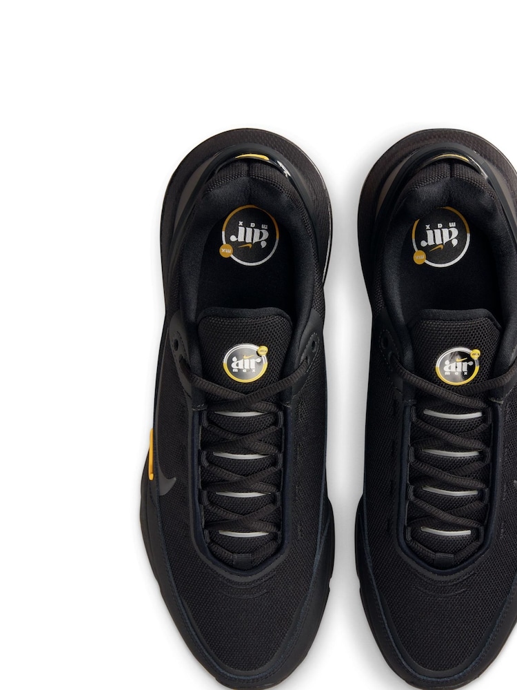 Nike Black/Gold Air Max Pulse Trainers - Image 12 of 12