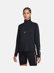Nike Black Half Zip Pacer Running Top - Image 1 of 6