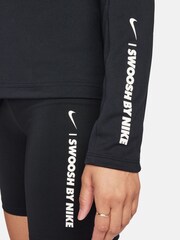 Nike Black Half Zip Pacer Running Top - Image 6 of 6