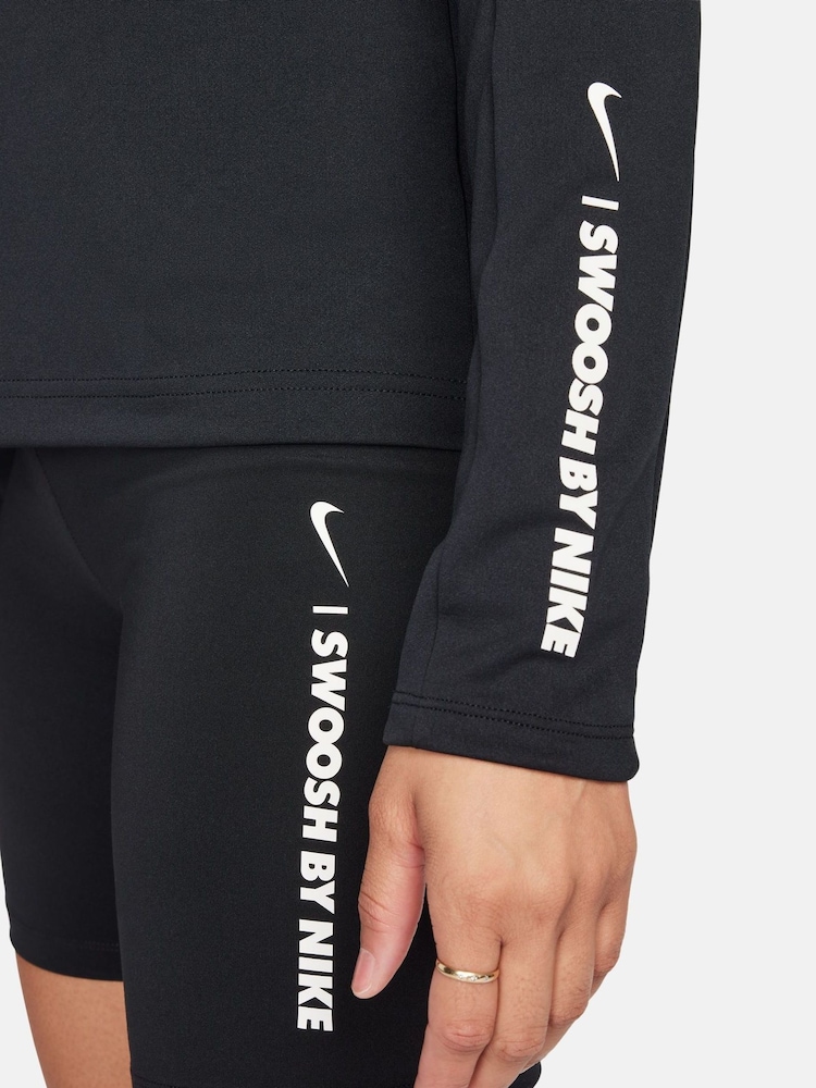 Nike Black Half Zip Pacer Running Top - Image 6 of 6 Nike Black Half Zip Pacer Running Top - Image 6 of 6