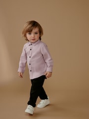Pink Long Sleeve Oxford Shirt (3mths-7yrs) - Image 2 of 8