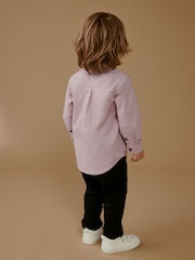 Pink Long Sleeve Oxford Shirt (3mths-7yrs) - Image 3 of 8