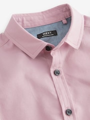 Pink Long Sleeve Oxford Shirt (3mths-7yrs) - Image 7 of 8