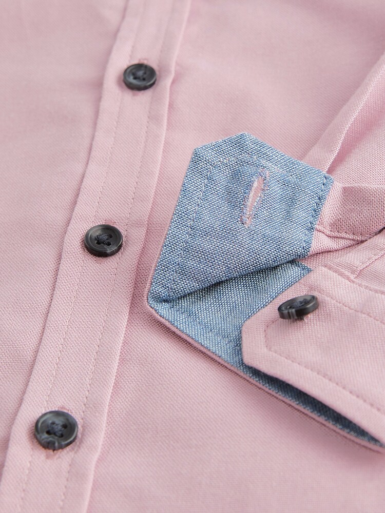 Pink Long Sleeve Oxford Shirt (3mths-7yrs) - Image 8 of 8