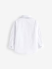White Long Sleeve Shirt And Bow Tie Set (3mths-7yrs) - Image 8 of 8