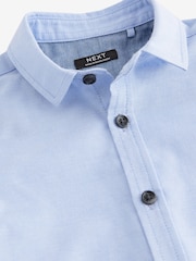Blue Long Sleeve Oxford Shirt (3mths-7yrs) - Image 6 of 7