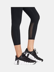 Nike Black/Pink 365 Cropped Leggings - Image 4 of 6