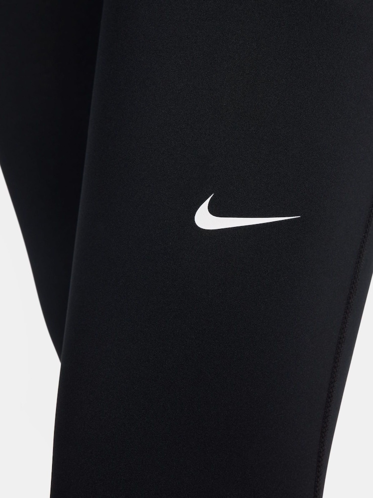 Nike Black/Pink 365 Cropped Leggings - Image 6 of 6