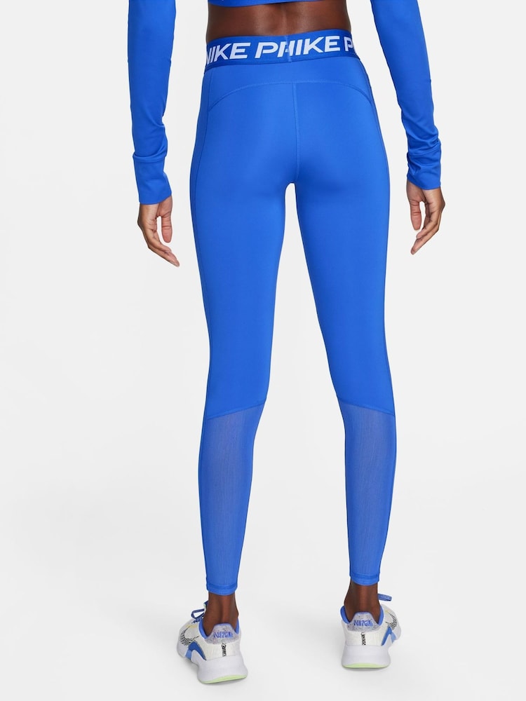 Nike Blue Pro 365 Leggings - Image 2 of 4
