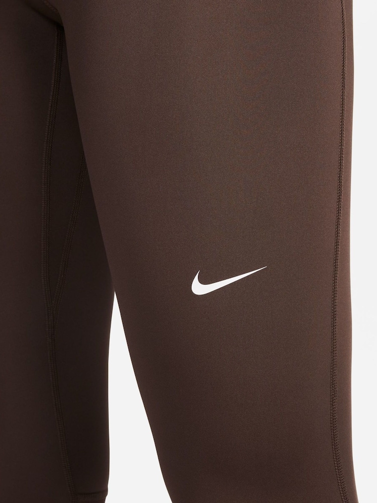 Nike Brown Pro 365 Leggings - Image 5 of 5