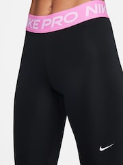 Nike Black/Pink Pro 365 Leggings - Image 4 of 5