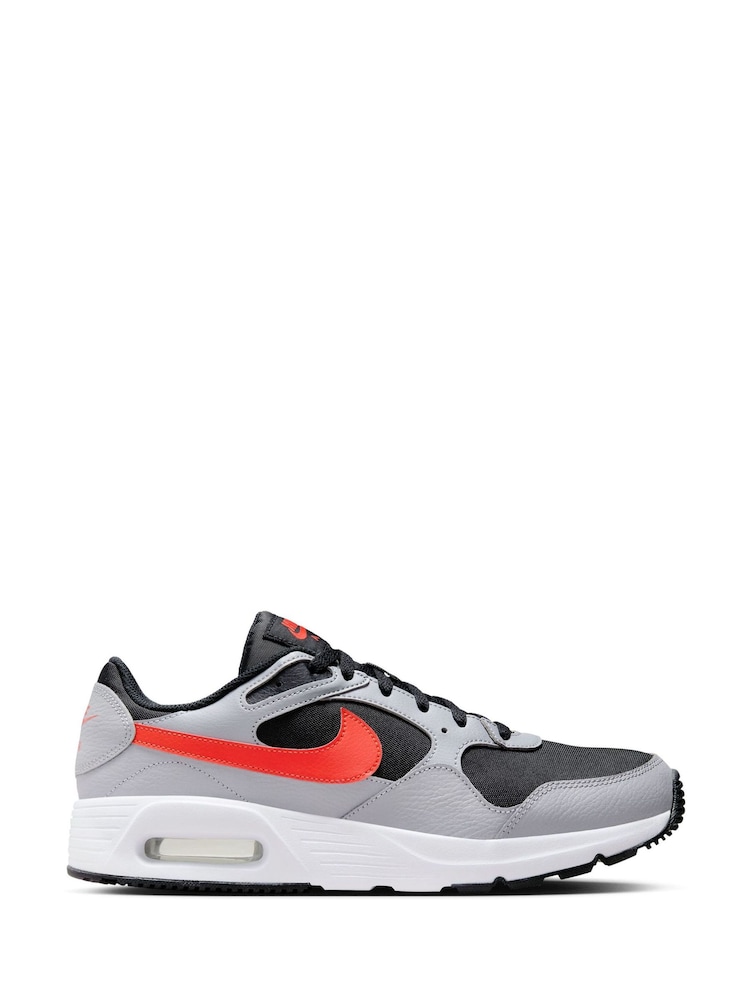 Nike Black/Red Air Max SC Trainers - Image 1 of 10