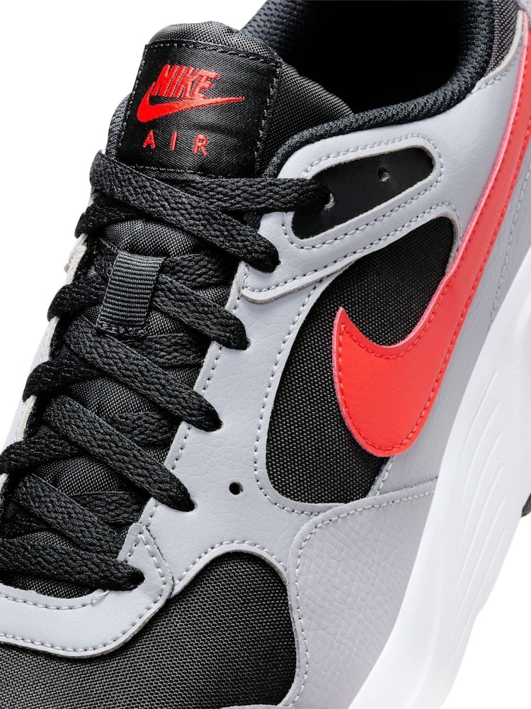 Nike Black/Red Air Max SC Trainers - Image 10 of 10