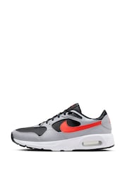 Nike Black/Red Air Max SC Trainers - Image 2 of 10