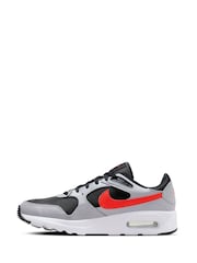 Nike Black/Red Air Max SC Trainers - Image 4 of 10