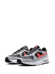 Nike Black/Red Air Max SC Trainers - Image 5 of 10