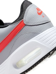 Nike Black/Red Air Max SC Trainers - Image 9 of 10