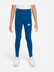 Nike Bright Blue Favourites High Waisted Leggings - Image 1 of 4