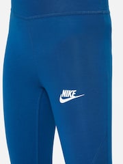 Nike Bright Blue Favourites High Waisted Leggings - Image 4 of 4