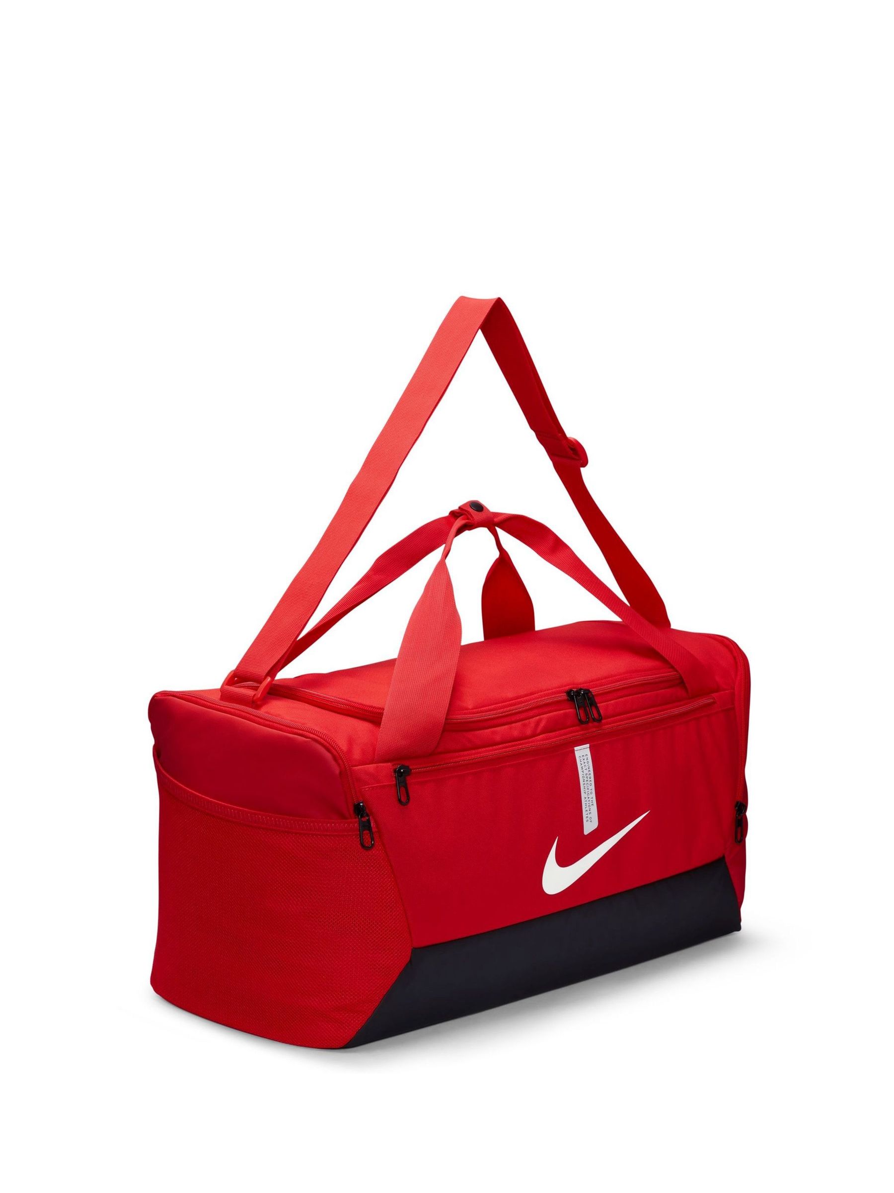 Buy Nike Red Small Academy Team Football Duffel Bag 41L from Next Luxembourg