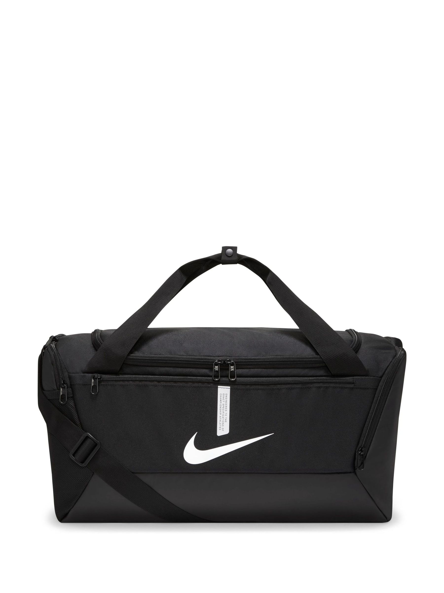 Buy Nike Black Small Academy Team Football Duffel Bag 41L from Next Luxembourg
