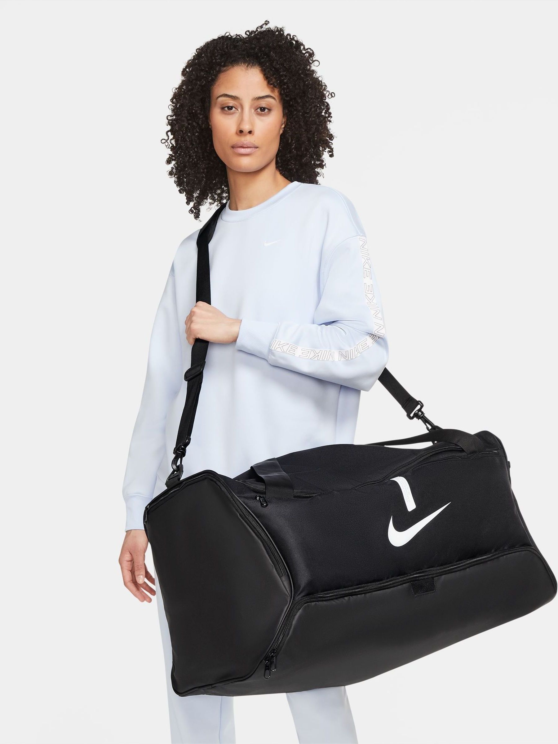 Buy Nike Black Academy Large Team Football Duffel Bag 95L from Next Luxembourg